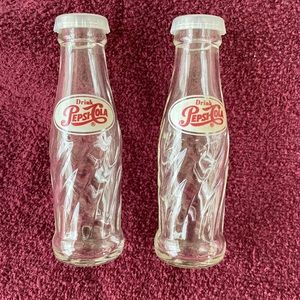 Pepsi-Cola Salt & Pepper Shakers Vintage - With Box